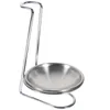 Ensembles de vaisselle Kitchen en acier inoxydable Soupon de repos Solder Ladle collanter supporte étagère de support de support