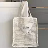 Дизайнер высшего качества плетения соломенная пляжная сумка с ткацкая тотация треугольник Раффиас сумочка мужчина роскош