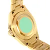 Designer orologi da uomo orologi da uomo aaa lussuoso orologio da uomo di lusso orologio oro oro automatico di alta qualità con quadrante blu e gambe orologio da 40 mm con scatola