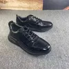 Casual Shoes Authentic krokodyle skóra przezroczysty czarny kolor męskie trampki oryginalne egzotyczne aligator skórzany mężczyzna koronkowy spacer