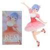 Anime manga ref w innym świecie od Zero Rem Cherry Blossoms Standing Model Toy Pvc Collection Desktop Namesl2404