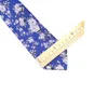 Bow Ties 20 Colors 7CM Mens Necktie Floral For Man Polyester Silk Jacquard Patterns Cravat Business Party Corbatas Para Hombre