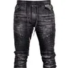 Dżinsy męskie 2022 Wiosna/lato nowe męskie dżinsy elastyczne talii tylne pałacowe spodnie ultra cienkie zwykłe środkowe tali