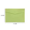 Gift Wrap 5 Pcs Macaron Color Envelopes Colorful DIY Invitation Cards Mini High Appearance Level Packing Envelope Wedding