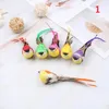 Figurine decorative fai -da -te artigianato oggetti ornamenti di ornamenti artificiali simulazione di piume di piume uccello casa decorazione del matrimonio