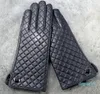 winter fur Luxury Leather Softs fashion gloves Diamond lattice rabbit soft warm sheepskin Sexy drive Locomotive rider gloves4873456