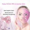 Masque facial en silicone Masque électrique en forme de V Face Silming Mastreur Anti Wrinkle EMS Therapy Device Machine de beauté