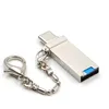 Keychain Type C Micro USB OTG Card Reader Mini Pocket Menory Card Adapter Support Micro SD/TF för Xiaomi Laptop Table Table