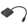 C 형 VGA 어댑터 케이블 USBC USB 3.1 MacBook 용 VGA 어댑터 12 인치 크롬 북 픽셀 Lumia 950XL Hot Sales
