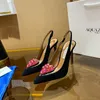 Aquazzus Pumps Summer Femmes populaires Cœur Sandales Love Me Sandals Chaussures Luxurious Brand Heart Bijoual Embellissement Femme Femme Mariage Talons du soir