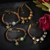 Beaded Mori Girl Handmased Ceramic Bead Armband DIY Artware Retro Jewelry Wholesale Womens #EY420