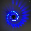 Światła lampy ściennej Nowoczesne proste spiralne kolorowe sufit LED Indoor 3W AC110V 220V dla korytarza baru KTV