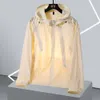 Nowa ochrona przed promieniowaniem UV Outdoor Hooded Wysokiej jakości odzież przeciwsłoneczna dla mężczyzn S M XL Women S rozmiar X