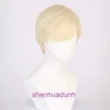 Cardamom Movie Barbie Male Lead Ken Wig Real Person Cos Polyvyle Light Gold Short Cheveux