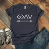 Women's T Shirts God Is Greater Than The High And Lows Shirt Tshirt Christian Tee Faith Summer Short Sleeve Harajuku Style