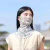 Beretti Donne a crema solare traspirante Multifunzione Multi-Funzione Calco Calco Maschera Scarpa Summer Sump Anti-UV Copertura