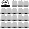 Ładowarki 20pcs/działka 5 V 1A 5W USB Travel Wall Charger USB AC AC EU/US Plug Power Adapter dla Samsung iPhone Huawei Xiaom USB ładowarka telefoniczna