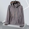 Nowa ochrona przed promieniowaniem UV Outdoor Hooded Wysokiej jakości odzież przeciwsłoneczna dla mężczyzn S M XL Women S rozmiar X