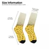 Men's Socks Beer Foam Pattern Harajuku High Quality Stockings All Season Long Accessories For Unisex Gifts