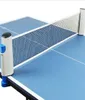 Tavolo a retrattile tavolo da tennis in plastica kit netto portatile a rete forte serpente kit di sostituzione per ping pong giocando accessorio7828012