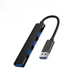 4PORT USB 3.0 HUB HUB USB ad alta velocità Tipo C Splitter per PC Accessori per computer MultiPort Hub 4 Porte USB 3.0 2.0