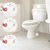 Banyo Aksesuar Seti Seramik Tuvalet Cıvatası Kapağı Şanslı Banyo Süsleri Sevimli Kapak Aksesuarları Dekorasyon Vidalı Oda S1C0