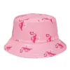 Weitkrempeln Hats Bucket 2024 Bana Toilettenhut Herren Sommer Flamingo Bob Hip Hop Gorilla Fischerei Q240427