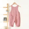 Pants 9m36m Baby Boy Girl Pants Corduroy Jumpsuit för Baby Casual Spring Toddlers overalls Girls Casual Play -Super Trousers for Boys