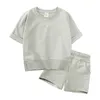 Abiti per bambini abiti da ragazzo abbigliamento estivo infantis set baby designer chlidren sport abito 7 stili set