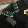 Mens Polos Summer Business Highend Color High Quality Short Sleeve Polo Shirt Lapel Collar Men Fashion Casual No Trace Printing B6