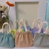 Kosmetische Taschen einfach einfache japanische Mittagessen BEAM Hafenbox -Tasche Leinwand Folge Netter Handtasche Tuch Leichte Nische vielseitig Warm halten