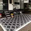 Tappeti giardino domestico tappeti per patio esterno interno impermeabile pavimento tappeto pieghevole portatile campeggio da campo da sole da pianta da picnic 5x8 '' '
