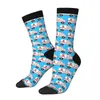 Men's Socks Ambulance Harajuku Super Soft Stockings All Season Long Accessories For Man's Woman's Birthday Present