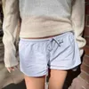 Women's Shorts Cotton Plaid For Women Summer Clothes 2024 High Waist Elastic Kawaii Cute Skort Girls 2000s Y2K Youthful