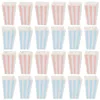 Sortez des conteneurs 24 PCS Popcorn Box Boîtes de théâtre Storage Bac Food Plateau portable Bucket Paper Film Craqueur