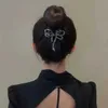 Klipsy do włosów barrettes perłowy dhinestone fryzury pazur klipsy kwiat Kwibak klamra kucyk ponytail klip włosów Kobiety żeńskie hair akcesoria 240426