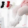 Trousers Summer girls long socks hollow bow tight fitting childrens fishnet clothing childrens pantyhose Spanish style thin ballet baby bottom tight fittingL2404