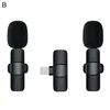 Microphones Configuration Easy Wireless Microphone Mini de haute qualité Clip-on pour l'enregistrement vidéo avec un audio de signal stable