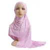 Bandanas Durag H201 Écharpe en tricot en coton doux de haute qualité avec perles Modal Headscarf Femmerscarf 240426