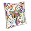 Pillow Mexican Otomi Bird Throw Covers Decoration Salon Modern Animal Embroidery Sofa Outdoor S Square Pillowcase