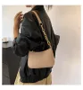 Сумки Осень Новая модная тенденция простая сумка для плеча повседневная сумка для кросс -кубика Ретроморт дизайн сумки для подмышки.
