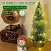 Kerstdecoraties Kleine boom met lichten 4 maten Tabel Decor perfect voor vakantiegedeelte Easy Install