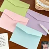 Opakowanie prezentów 5 szt. Kolor Macaron Kolor Kolorowe karty zaproszeń DIY Mini wysoki poziom pakowania Weddel
