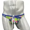 Anzüge sexy florale Bikini Bikini -Badebekleidung Männer Schwimmkleidung Briefs Mann Badeanzüge Schwimmen Koffer mit niedriger Taille kleiner großer Jungen Badanzug Strandbekleidung