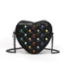 Kurt Geiger Handbag Eagle Heart Bag Rainbow Bag de luxo de luxo de couro de couro, designer de ombro de ombro masculino comprador crossbody rosa Travel Travel Chain Chain