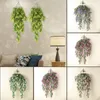 Decorative Flowers 1Pc Artificial Lavender Fake Flower Wall Hanging Vine Rattan Wedding Party Decor Fiori Artificiali Tuin Decoratie