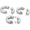 Nxy Cockrings Metal Magnet Cock Ring Clamp Male Chastity Device Stainless Steel Cockring Dick Scrotum Bondotage Strendage Adult Sex Toys for Men 240427