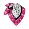 Designer Silk Scarf Small Square Scarf Soft Soft Women Fashion Top Luxury Brand L Letters Full Print Head Ring Stole Schal Hojap Monogram Infinity Square M79931