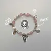 Pärlstav nana och hachi matchande pärlstav armband kreativ present coquette bff söta smycken