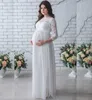 Vestidos de maternidad Crochet encaje de fotografía de maternidad vestimenta de la maternidad